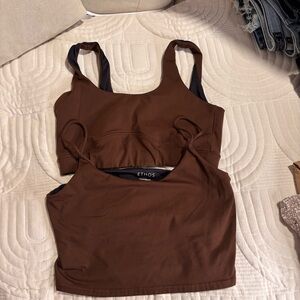 Brown Ethos Tops